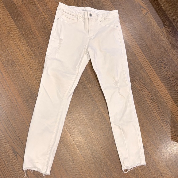 Articles of society white denim - Picture 1 of 1